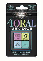 Load image into Gallery viewer, 4 Oral Sex Dice Game