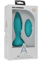 Load image into Gallery viewer, A-Play Adventurous Anal Plug with Remote Control - Teal