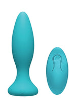 Load image into Gallery viewer, A-Play Vibe Beginner Anal Plug with Remote Control - Teal
