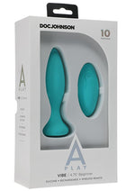 Load image into Gallery viewer, A-Play Vibe Beginner Anal Plug with Remote Control - Teal