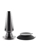 Load image into Gallery viewer, Advanced Metal Plug Rechargeable Vibrating Anal Plug