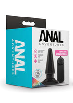 Load image into Gallery viewer, Anal Adventures Basic Vibrating Anal Pleaser with Remote Control - Black