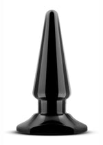 Load image into Gallery viewer, Anal Adventures Easy Butt Plug - Black