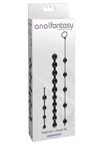 Load image into Gallery viewer, Anal Fantasy Collection Beginner's Bead Kit - Black