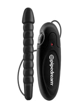 Load image into Gallery viewer, Anal Fantasy Collection Vibrating Butt Buddy - Black - 5in