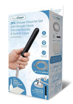 Load image into Gallery viewer, Aquaclean Shower Douche System with Diverter - Black
