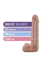 Load image into Gallery viewer, Au Naturel Suave Dildo - Caramel - 7in
