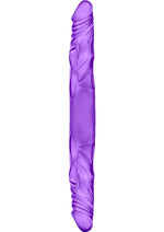 Load image into Gallery viewer, B Yours Double Dildo - Purple - 14in