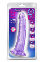 Load image into Gallery viewer, B Yours Plus Lust N' Thrust Realistic Dildo - Purple - 7.5in