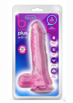 Load image into Gallery viewer, B Yours Plus Rock N' Roll Realistic Dildo with Balls - Pink - 8in