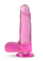 Load image into Gallery viewer, B Yours Plus Rock N' Roll Realistic Dildo with Balls - Pink - 7.25in