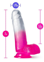 Load image into Gallery viewer, B Yours Sugar Magnolia Dildo 7in Fuschia
