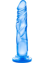 Load image into Gallery viewer, B Yours Sweet N' Hard 5 Dildo - Blue - 7.5in