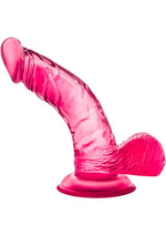 Load image into Gallery viewer, B Yours Sweet N' Hard 8 Dildo with Balls - Pink - 6.5in