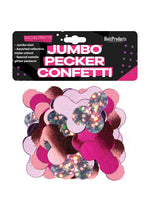 Load image into Gallery viewer, Bachelorette Mylar Party Pecker Confetti - Multicolor - Jumbo