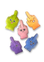 Load image into Gallery viewer, Bag Of Fucks I Have to Give Plushy Pillow with 5 Fingers