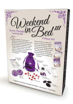 Load image into Gallery viewer, Behind Closed Doors Weekend In Bed III Tantric Massage Game Kit