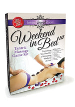 Load image into Gallery viewer, Behind Closed Doors Weekend In Bed III Tantric Massage Game Kit