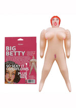 Load image into Gallery viewer, Big Betty Blow-Up Doll - Vanilla - 5.5 Ft