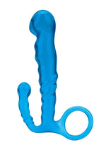 Load image into Gallery viewer, Blue Line Beginners Prostate Massager - Blue - 4.5in