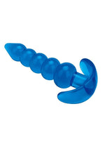 Load image into Gallery viewer, Blue Line Medium Beaded Anal Plug
