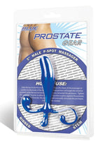 Load image into Gallery viewer, Blue Line Prostate Gear Male P-Spot Massager - Blue - 5in