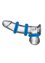 Load image into Gallery viewer, Blue Line Ultra-Slim Stretch Cock Rings