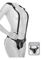 Load image into Gallery viewer, Body Dock Strap-On Suspenders - Black