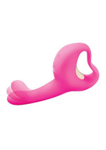 Load image into Gallery viewer, Bodywand G-Play Ultimate Ergonomic Rechargeable Silcone Come Hither Squirt Trainer with Clitoral Stimulator