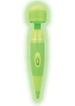 Load image into Gallery viewer, Bodywand Original Massager with AC Power Cord - Glow In The Dark/Green