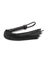 Load image into Gallery viewer, Bondage Couture Pu Leather Flogger - Black