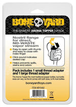 Load image into Gallery viewer, Boneyard Skwert Aroma Toppers - Black - 2 Per Pack