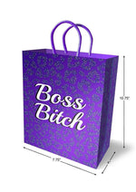 Load image into Gallery viewer, Boss Bitch - Purple/White - Gift Bag