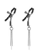 Load image into Gallery viewer, Bound Nipple Clamps D3 - Gray/Grey/Gun Metal/Metal