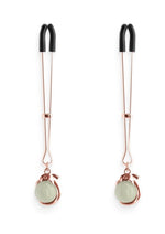 Load image into Gallery viewer, Bound Nipple Clamps G1 Iron - Glow In The Dark/Metal/Rose Gold