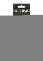 Load image into Gallery viewer, Bound Nipple Clamps T1 - Metal/Red/Rose Gold