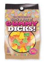 Load image into Gallery viewer, Candyprints Suck A Bag Of Gummy Dicks 4oz - Assorted Flavors