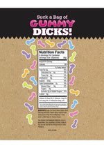 Load image into Gallery viewer, Candyprints Suck A Bag Of Gummy Dicks 4oz - Assorted Flavors