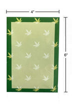 Load image into Gallery viewer, Cannabis Leaf Notepad