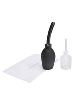 Load image into Gallery viewer, Cleanscene Medical Grade Douche Set with Soft Nozzle - Black - 4 Piece