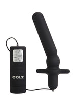 Load image into Gallery viewer, Colt Power Anal-T Vibrating Butt Plug with Remote Control - Black