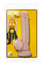 Load image into Gallery viewer, Loverboy Mr. Jackhammer Dildo with Balls - Flesh/Vanilla - 8.5in