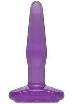 Load image into Gallery viewer, Crystal Jellies - Small Butt Plug - Purple - Small