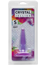 Load image into Gallery viewer, Crystal Jellies - Small Butt Plug - Purple - Small