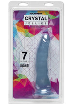 Load image into Gallery viewer, Crystal Jellies Thin Dildo - Clear/Pink - 7in
