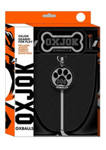 Load image into Gallery viewer, Dog Pack Pup Taggers 6-Tag Dog Jock - Black/Silver - Small