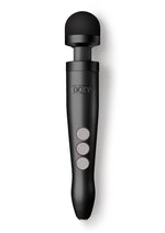 Load image into Gallery viewer, Doxy Die Cast 3RWand Rechargeable Vibrating Body Massager - Black/Matte Black