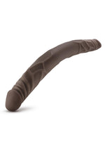 Load image into Gallery viewer, Dr. Skin Double Dildo - Chocolate - 14in