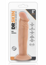 Load image into Gallery viewer, Dr. Skin Dr. Small Dildo with Suction Cup - Flesh/Vanilla - 6in