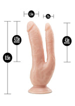 Load image into Gallery viewer, Dr. Skin Dual Penetrating Dildo with Suction Cup